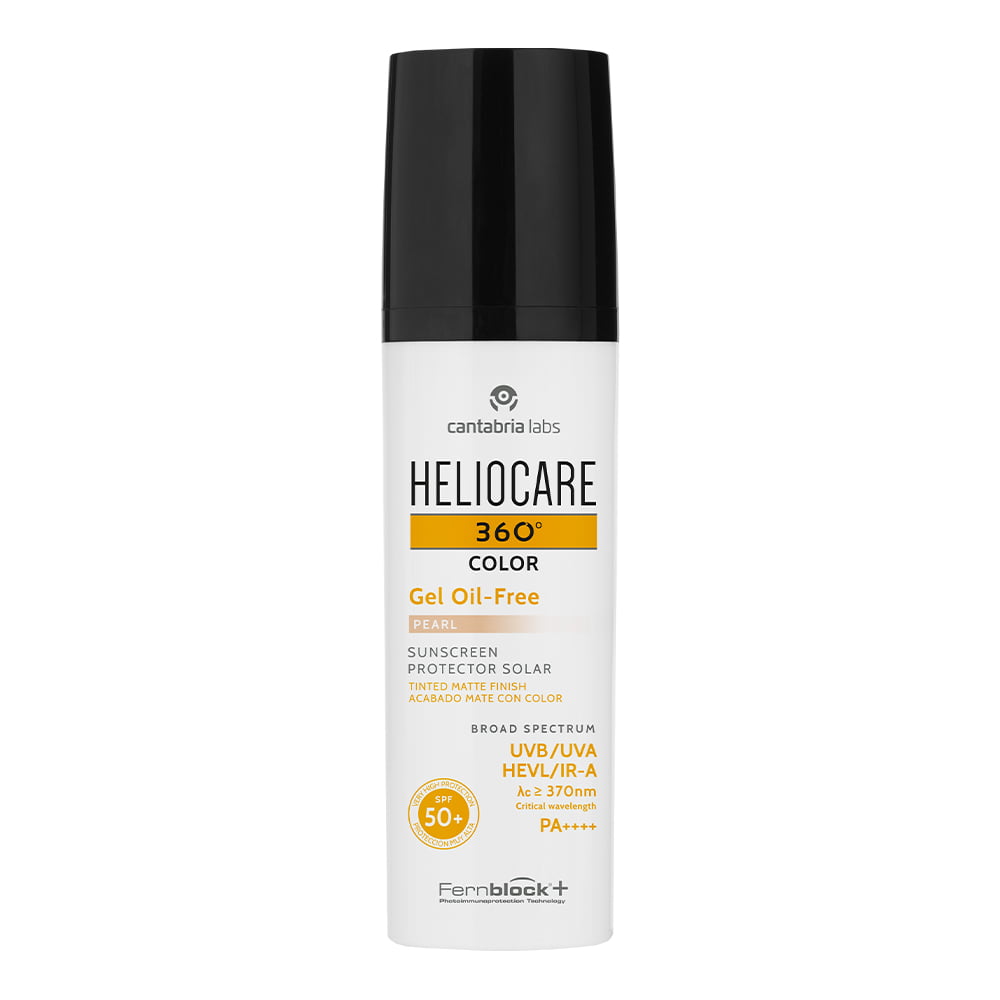 Heliocare 360 Gel Toque Seco Fps 50+ Color Perla