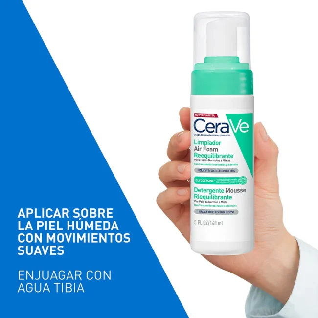 3337875925358_3_Limpiador-Airfoam-Cerave-Reequilibrante-X-148ml.webp