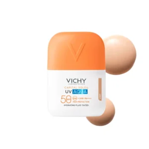 Vichy Capital Soleil UV-Age Daily Aqua Fluido con Color SPF 50+ — 50 ml