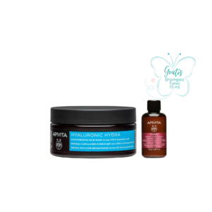 Apivita Hyaluronic Hydra Hair Mask Mascarilla Hidratante con Ácido Hialurónico — 200 ml