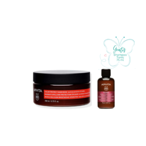 Apivita Color Seal Hair Mask Protector del Color para Cabello Teñido — Mascarilla Capilar 200 ml