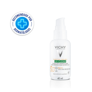 Vichy Capital Soleil UV Clear SPF 50+ Protector Solar Facial — 40 ml