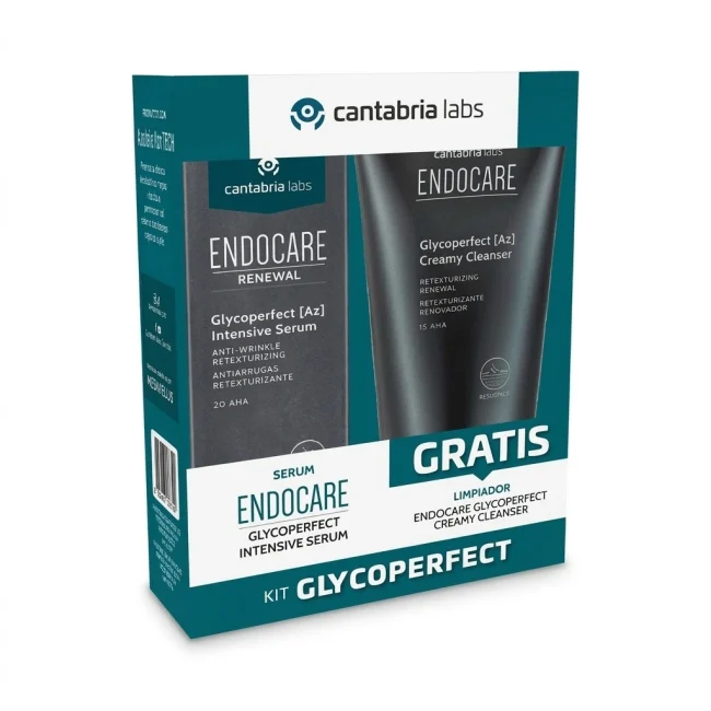 Endocare kit glycoperfect az serum + glycoperfect creamy cleanser