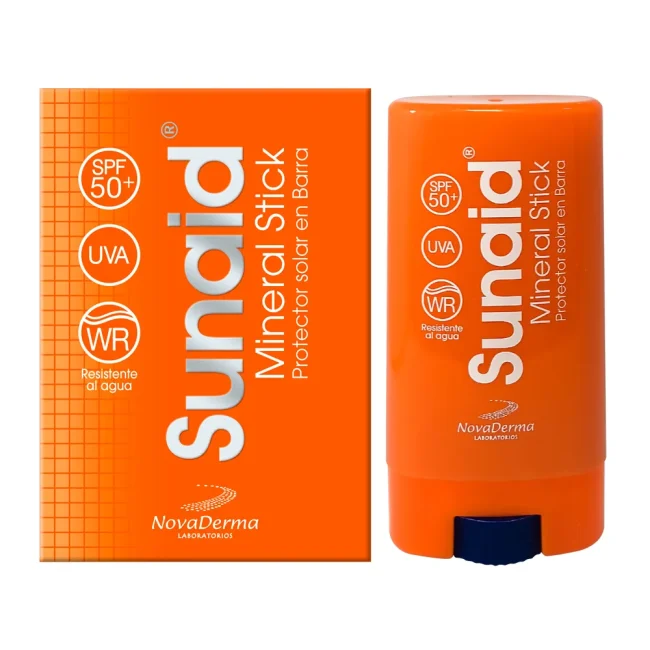 Novaderma Sunaid mineral stick spf50+