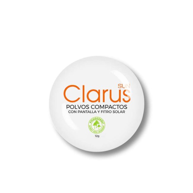 Biohealthy Clarus polvo compacto piel morena 12g Biohealthy Clarus polvo compacto piel morena 12g
